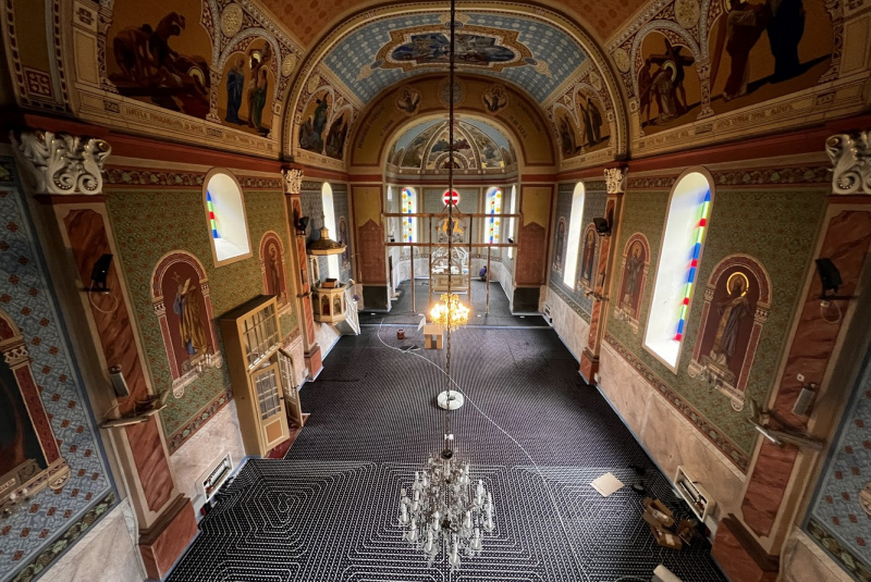 Kúrenie / Podlahové vykurovanie - foto Kúrenie / Podlahové vykurovanie - foto