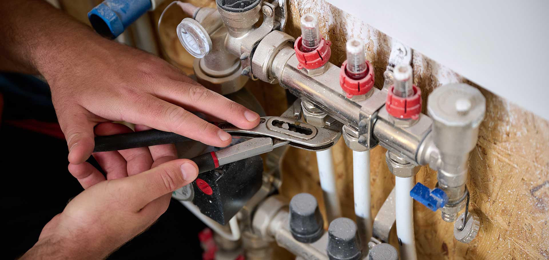 Montáž rozvodov kúrenia a vody